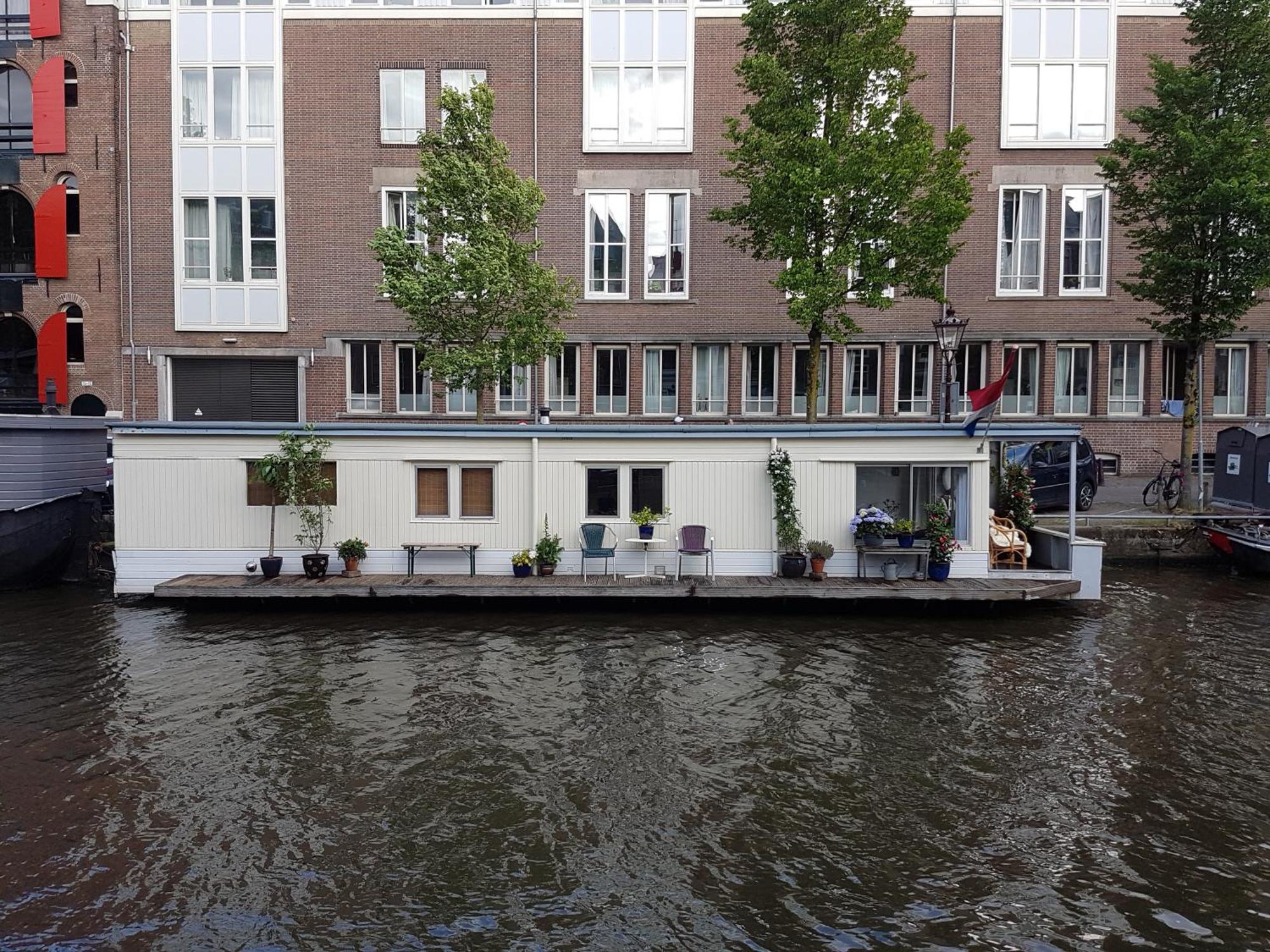 Pantheos Top Houseboat Amsterdam Exteriér fotografie