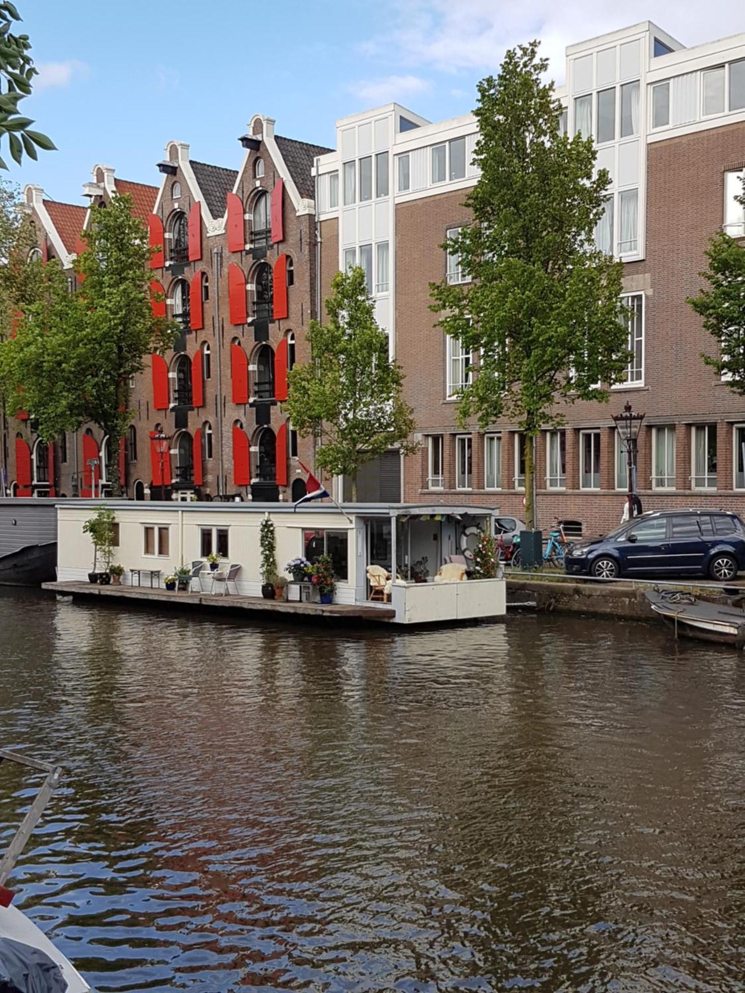 Pantheos Top Houseboat Amsterdam Exteriér fotografie